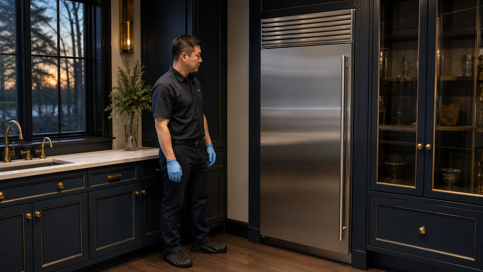 Luxury appliance service in Weston