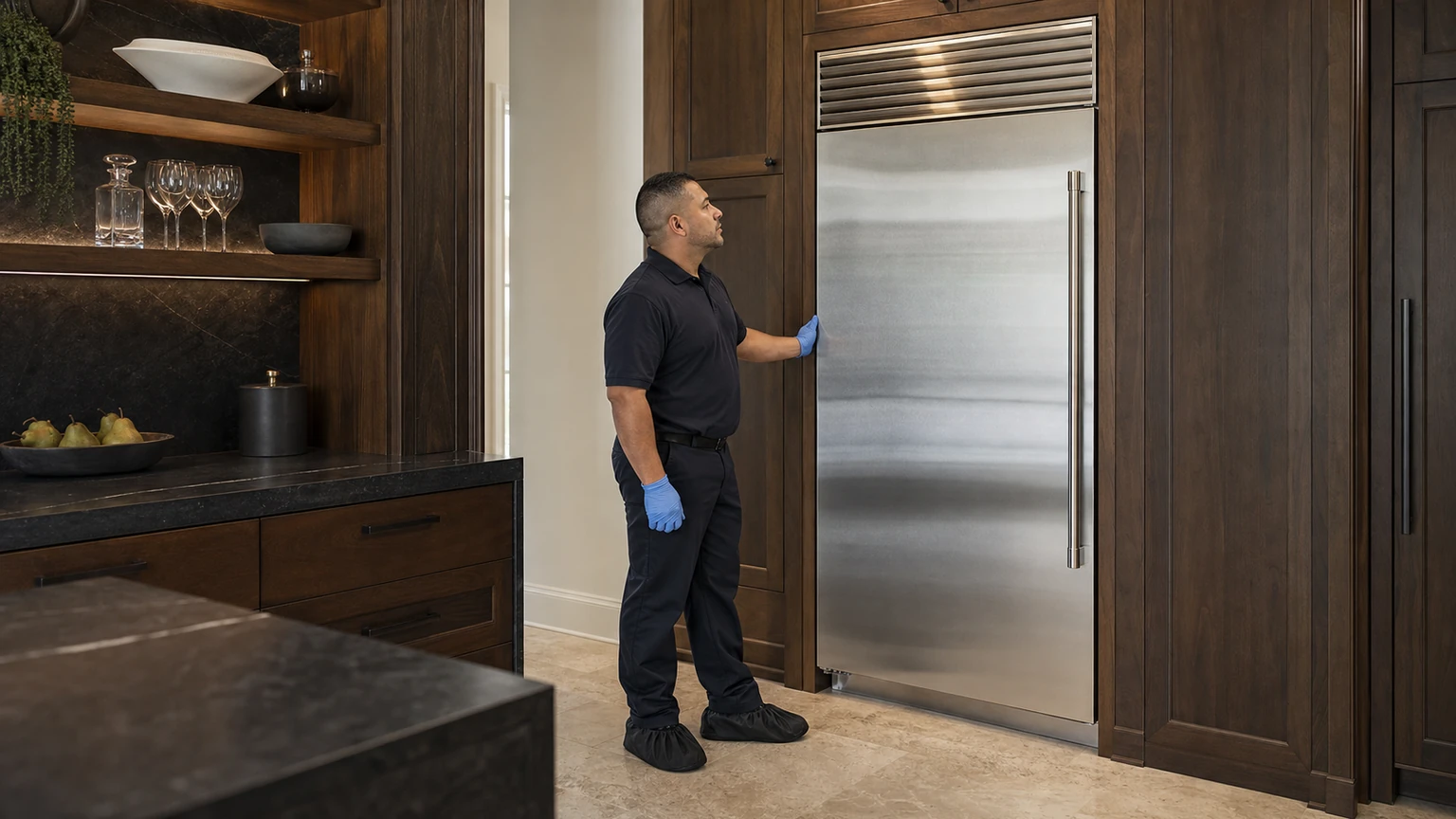 Built-in refrigerator diagnostic visit in Weston